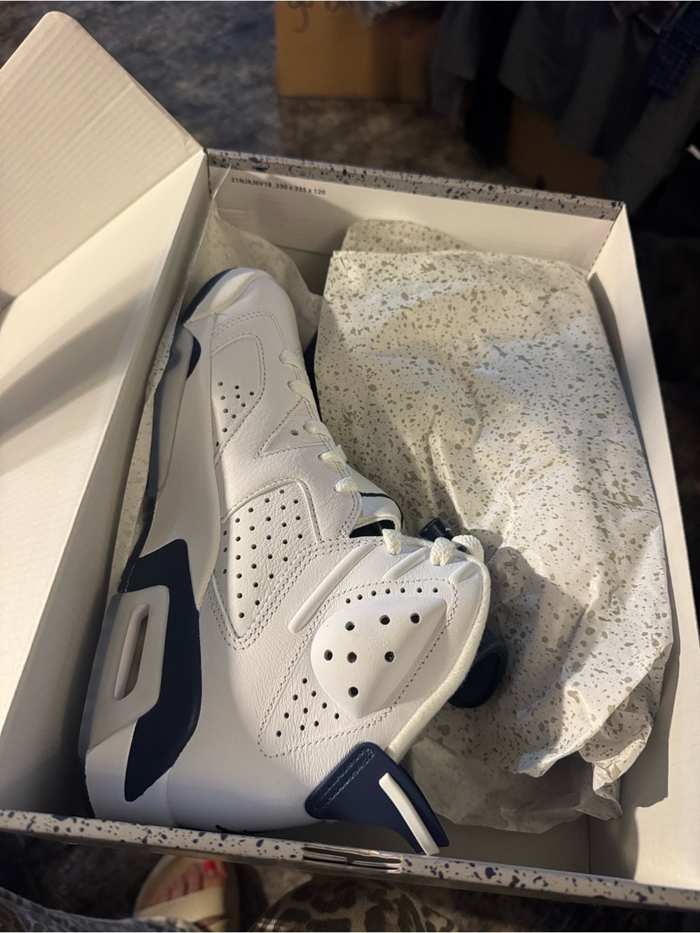 Air Jordan 6 retro midnight navy men’s 7